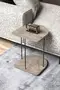 Wheeled Side Table Oval