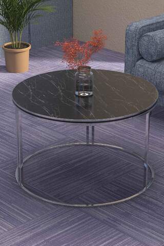 Middle Coffee Table Single Double Silver Luxury Special