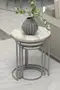 Zigon Coffee Table Silver C Lux
