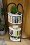 Bohemian Corner Bookcase with 5 Shelves