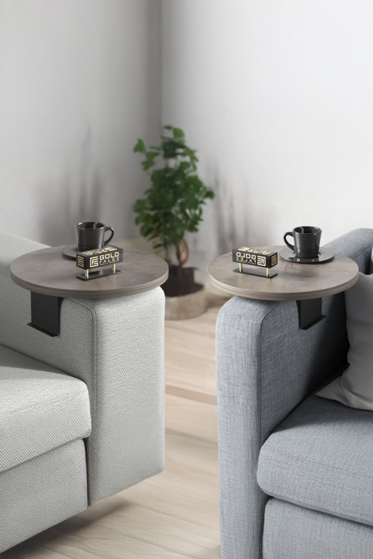 Decorative Double (2 pcs.) Side Table Round Decorative Double (2 pcs.) Side Table Round