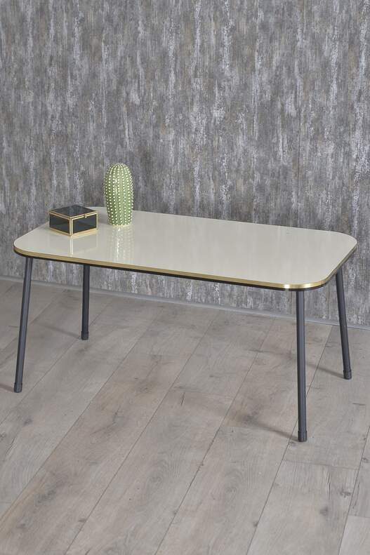 Black Metal Double Gold Coffee Table Set Square Black Metal Double Gold Coffee Table Set Square