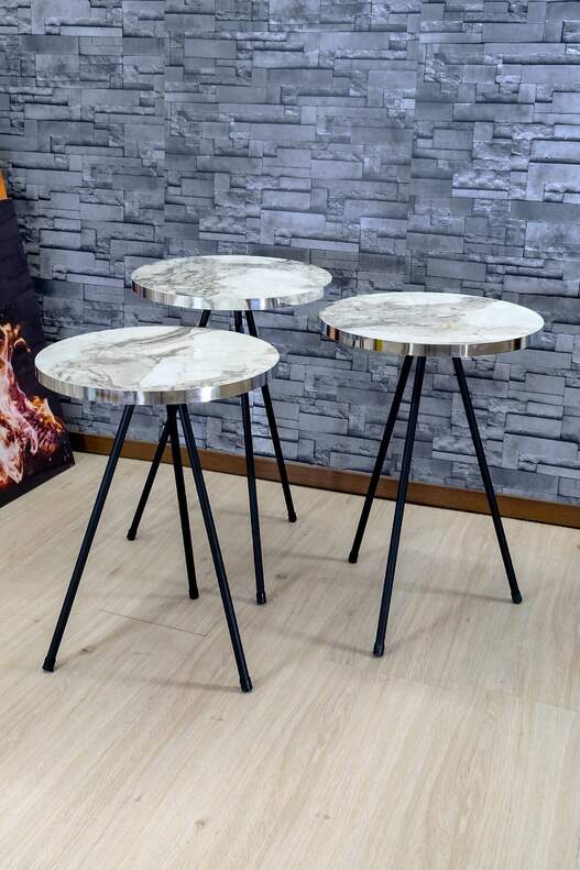 Black Metal Silver Zigon Coffee Table Black Metal Silver Zigon Coffee Table