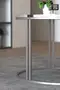 Middle Coffee Table Single Silver Luxury Special