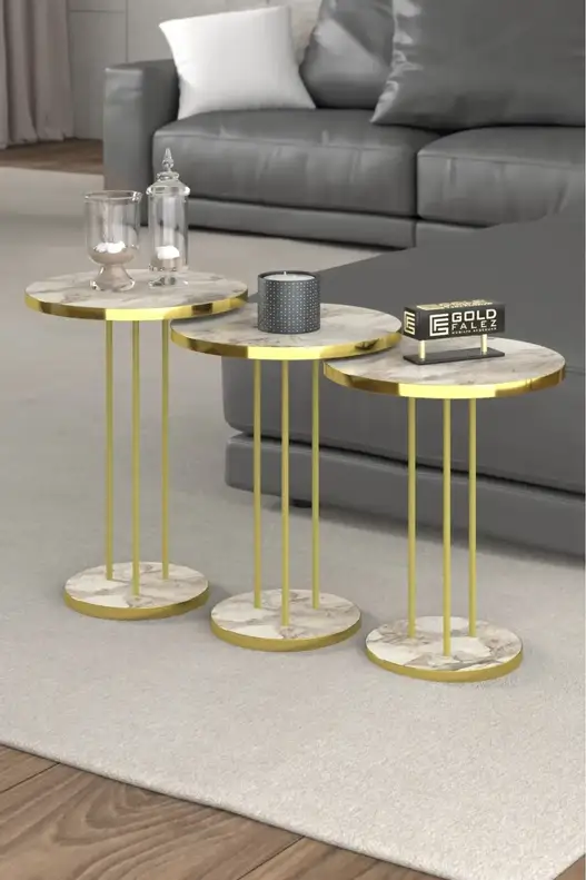 Gold Terra Zigon Coffee Table Gold Terra Zigon Coffee Table