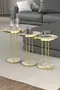 Gold Terra Zigon Coffee Table