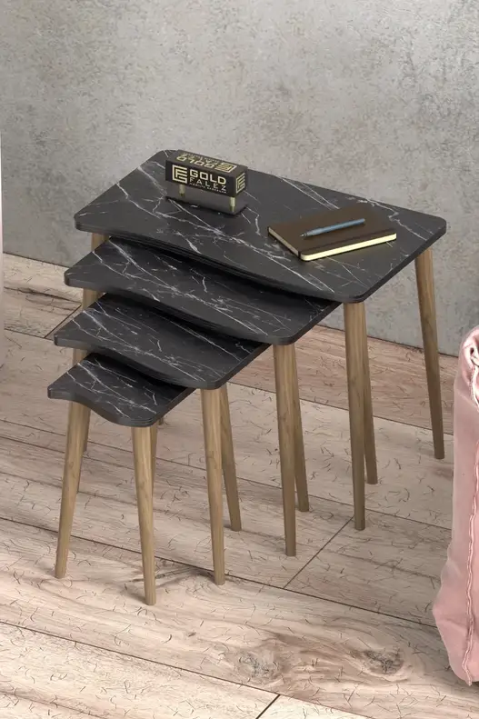 Zigon Coffee Table Wooden 4 Piece Square Zigon Coffee Table Wooden 4 Piece Square