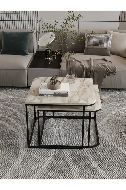Damla Double Coffee Table Damla Double Coffee Table