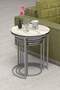 Zigon Coffee Table Silver C Lux