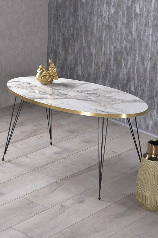 Black Wire Gold Coffee Table Set Ellipse Black Wire Gold Coffee Table Set Ellipse