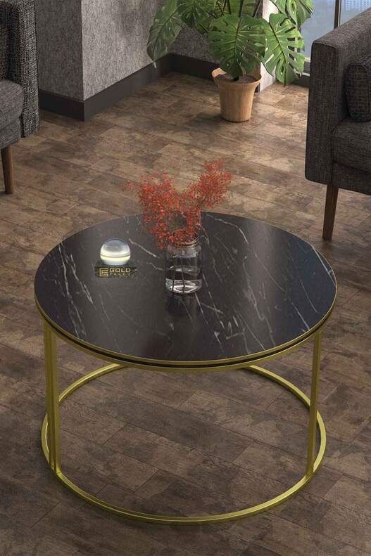 Middle Coffee Table Single Gold Luxury Special Middle Coffee Table Single Gold Luxury Special