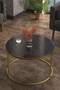 Middle Coffee Table Single Gold Luxury Special