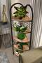 Bohemian Corner Flower Bed with 5 Shelves