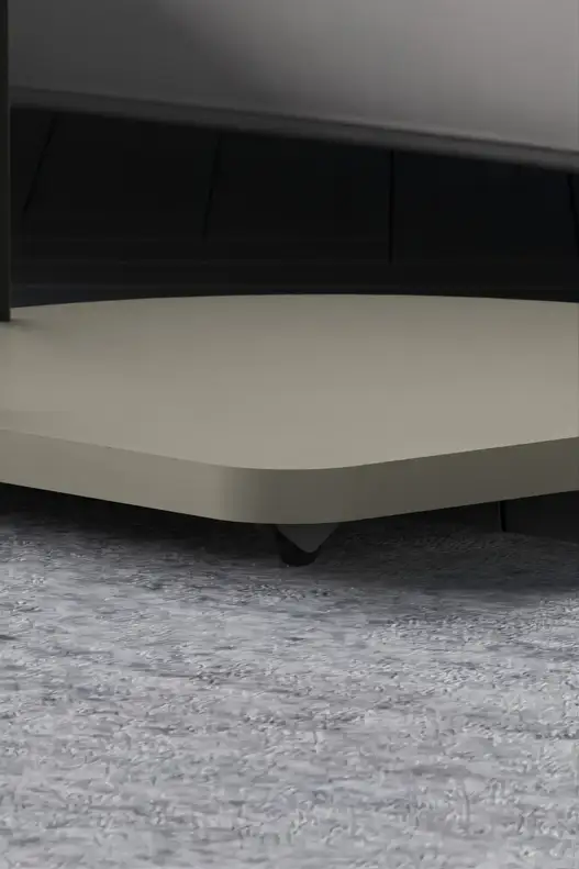 Wheeled Side Table Oval Wheeled Side Table Oval