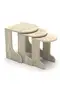 Setro 3 Piece Zigon Coffee Table