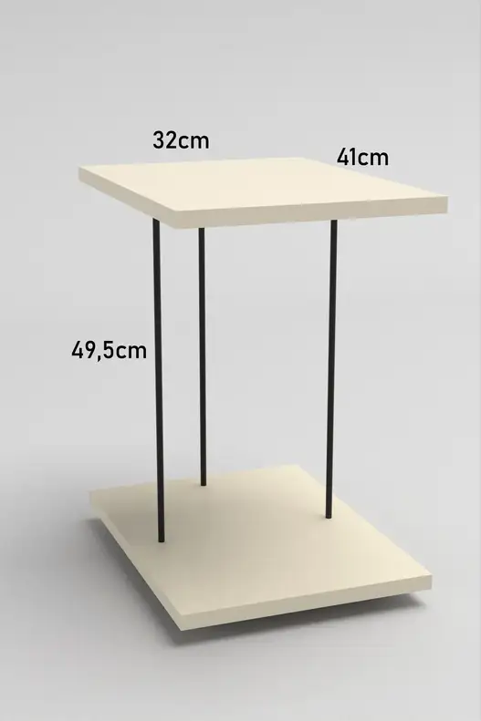 Wheeled Side Table Rectangle Wheeled Side Table Rectangle