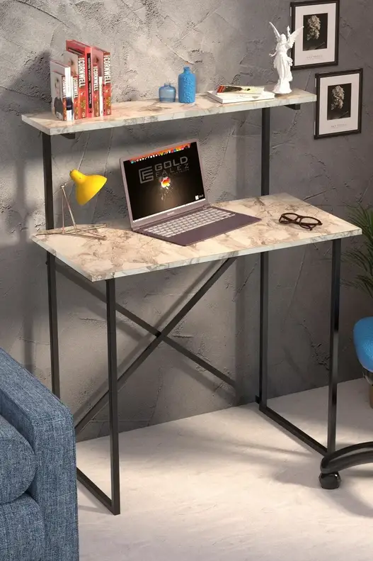 Çalışma Masası Kitaplıklı Çalışma Masası Kitaplıklı