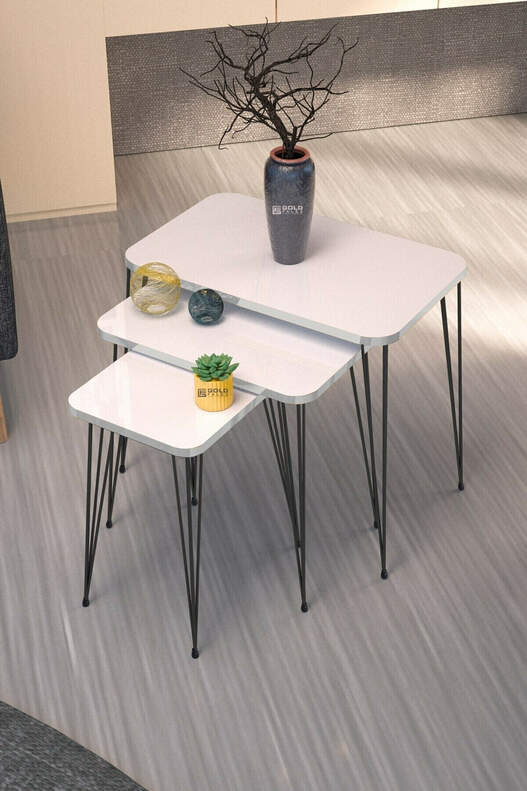 Black Wire Square Zigon Coffee Table Black Wire Square Zigon Coffee Table