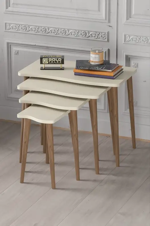 Zigon Coffee Table Wooden 4 Piece Square Zigon Coffee Table Wooden 4 Piece Square