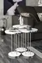 Silver Terra Zigon Coffee Table