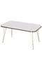 Gold Wire Double Gold Centre Coffee Table Square