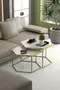 Hexagonal Double Lux Coffee Table