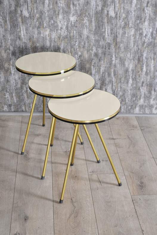 Gold Metal Double Gold Zigon Coffee Table Gold Metal Double Gold Zigon Coffee Table