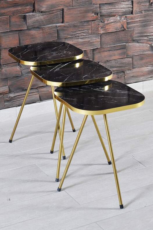 Gold Zigon Centre Coffee Table Set 3200 Gold Zigon Centre Coffee Table Set 3200
