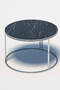 Middle Coffee Table Single Silver Luxury Special