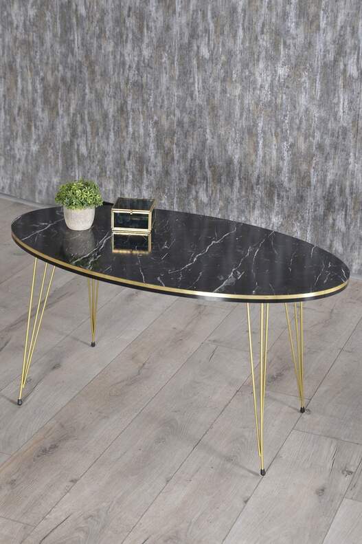 Gold Wire Double Gold Coffee Table Set Ellipse Gold Wire Double Gold Coffee Table Set Ellipse