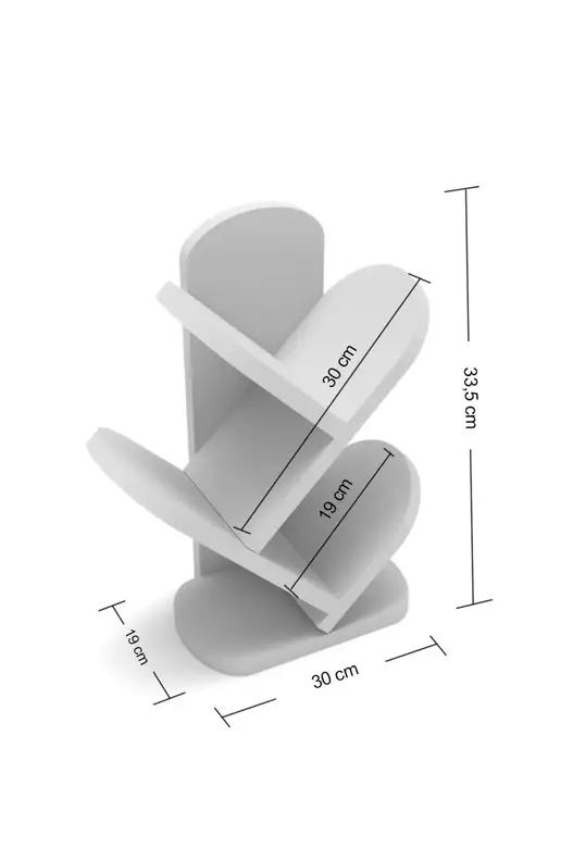 3 Shelf Desktop Bookcase 3 Shelf Desktop Bookcase