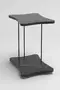 Side Table with Wheels