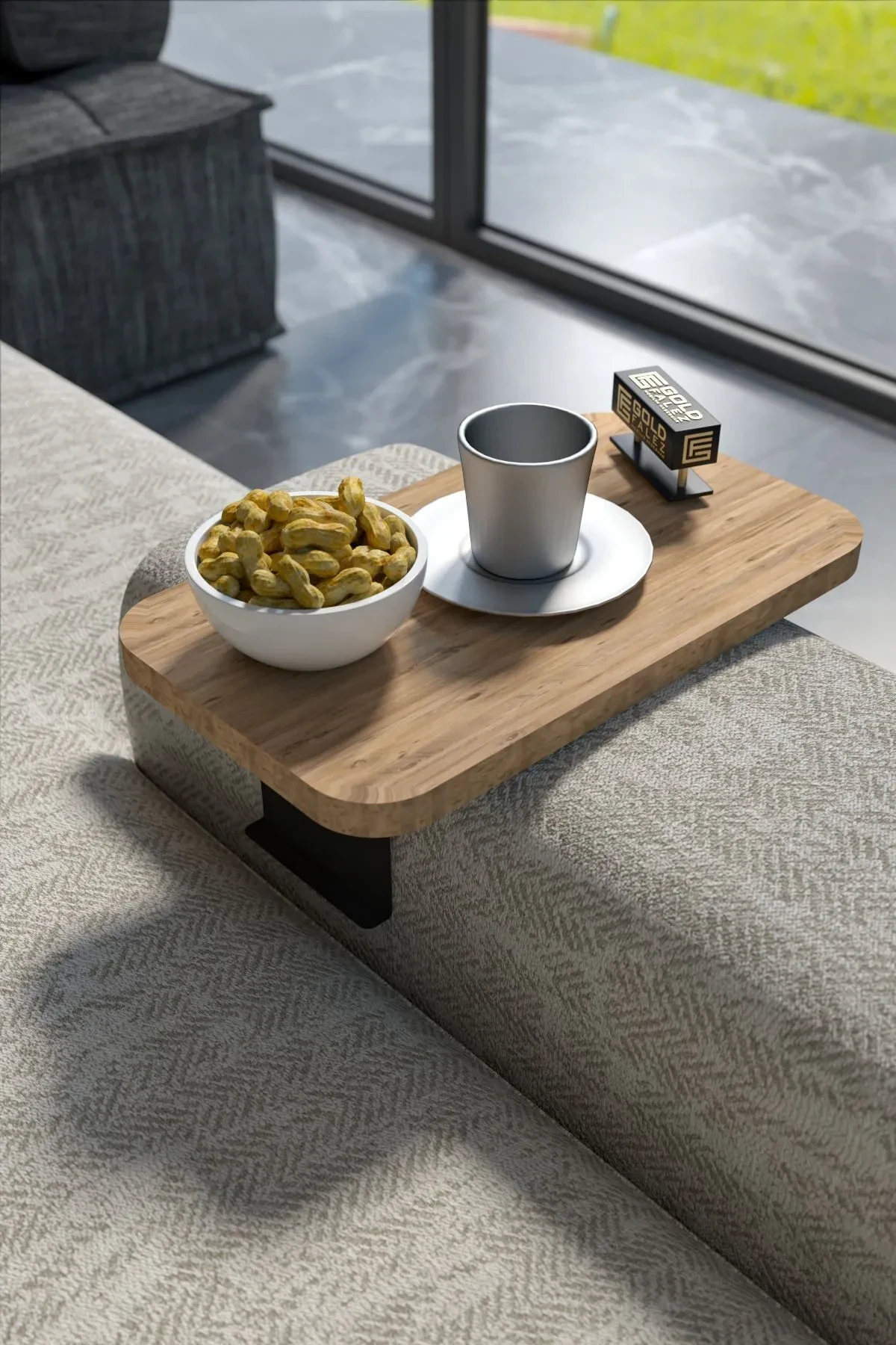 Dekoratif Yan Sehpa Dikdörtgen