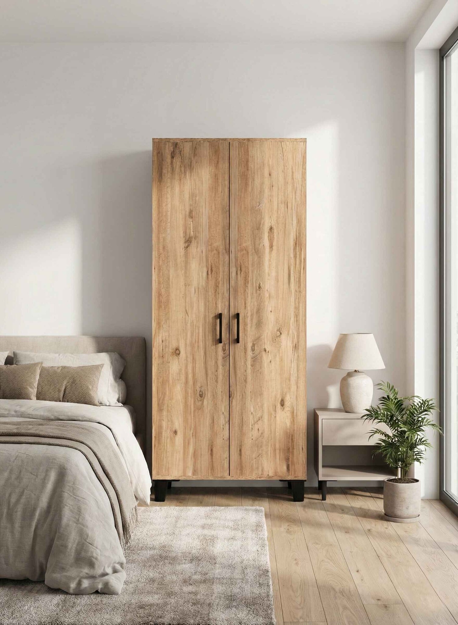 Çok Amaçlı Dolap 160 cm - Ön Görünüm