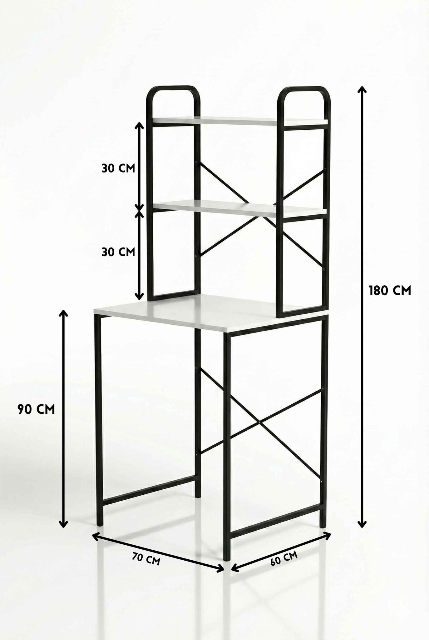 Çok Amaçlı 2 raflı  Metal Banyo Düzenleyici - Kullanım