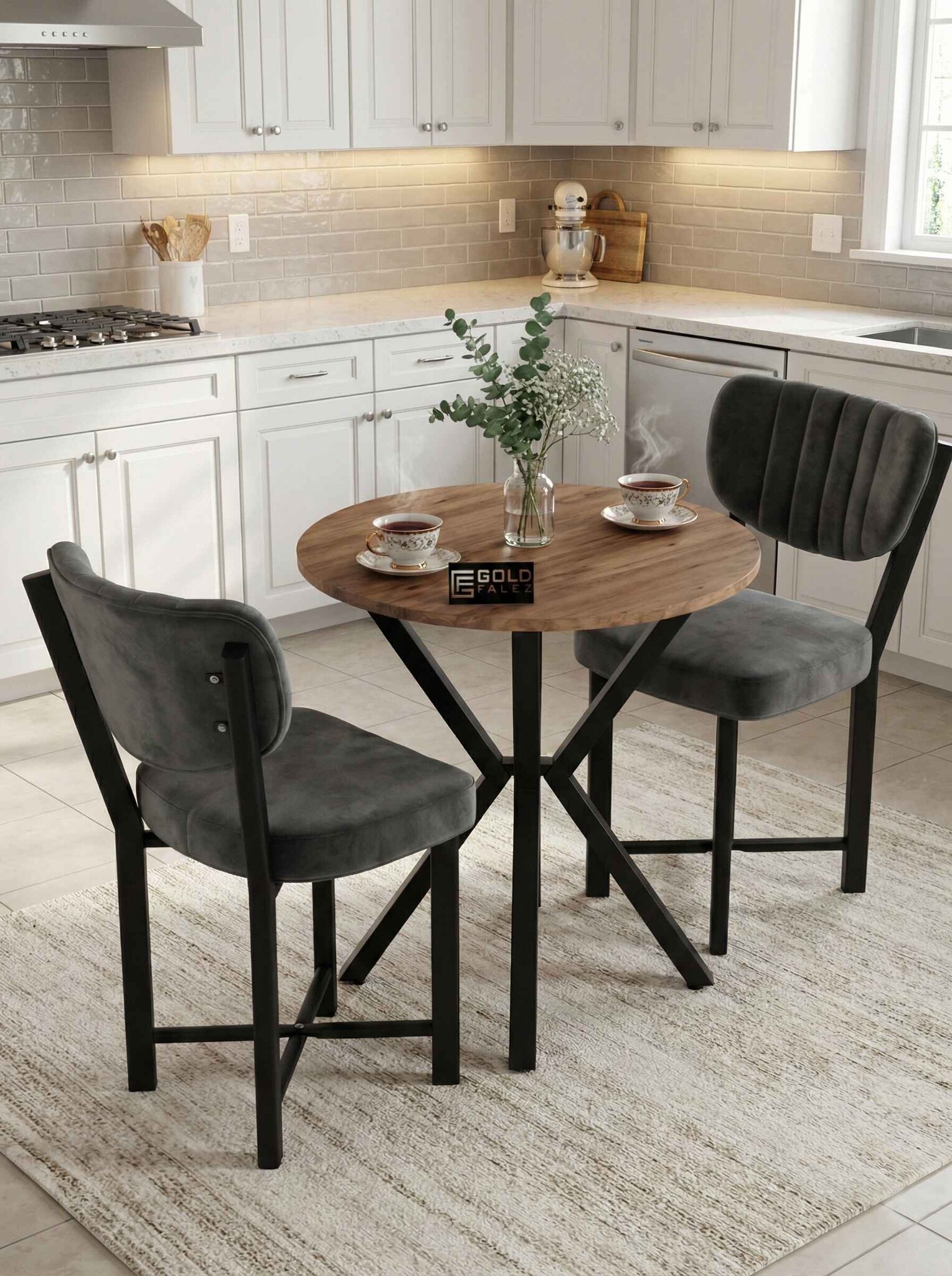 Elma Masa Takımı 70 Çap - Kullanım