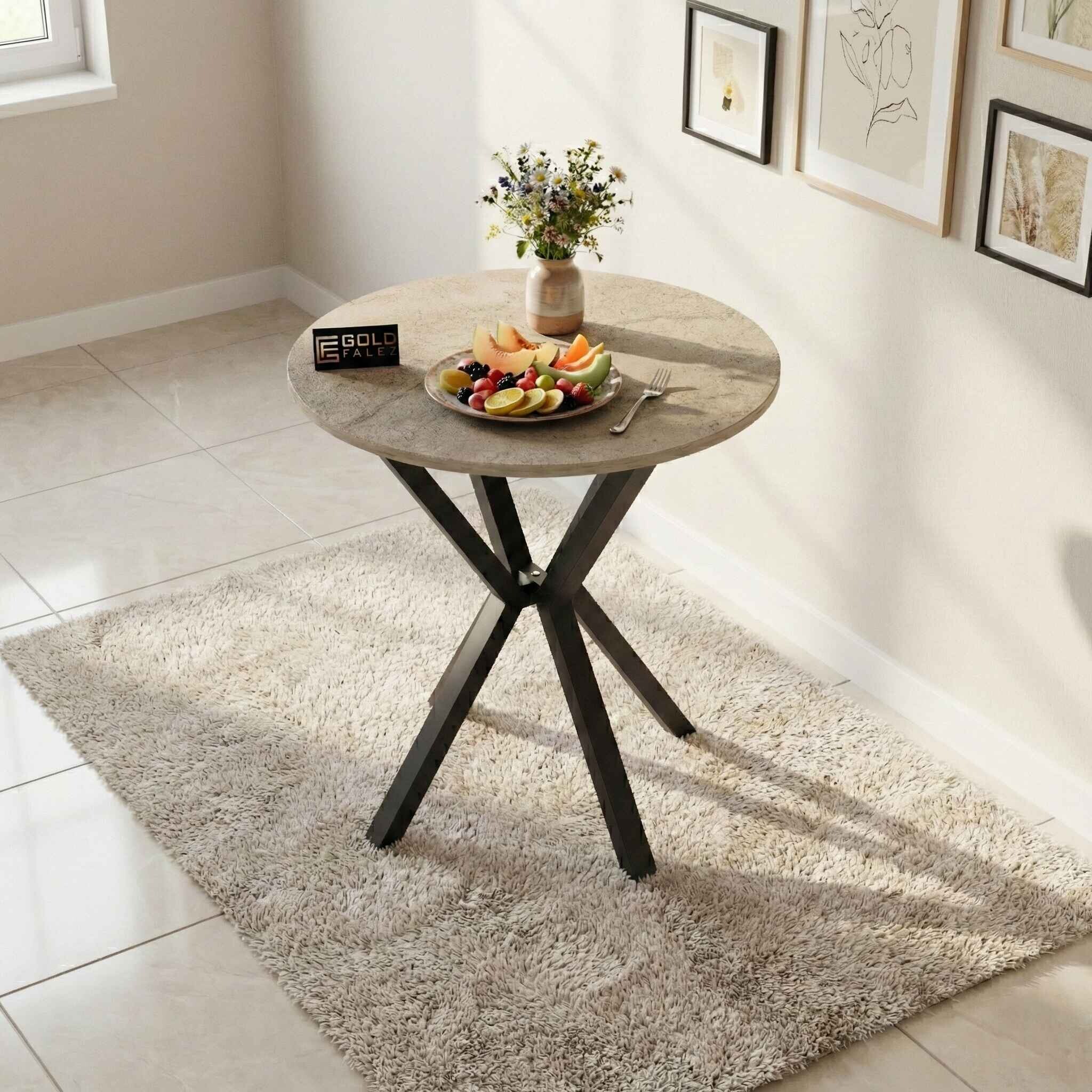 Masa 70 Çap - Ön Görünüm