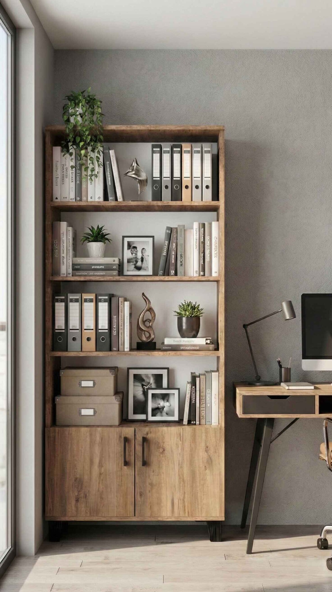 Çok Amaçlı Dosya Dolabı 180cm - Ön Görünüm