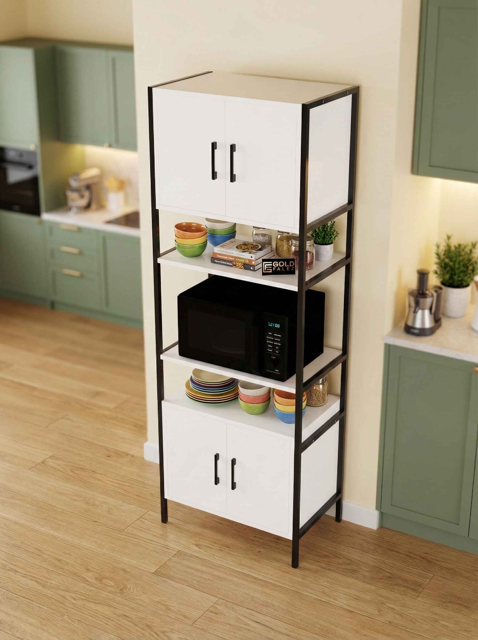 Metal Fırın Dolabı 180cm - Detay