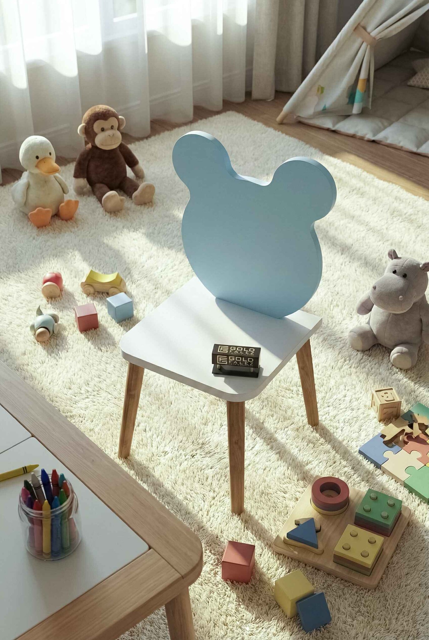 Çocuk Sandalye - Farklı Açı